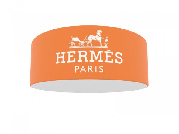 TF-1001 (3D) Round Hanging Sign -- White Interior